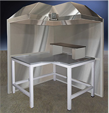 Corner Canopy (Stainless Steel)
